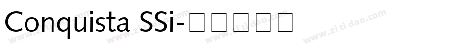 Conquista SSi字体转换